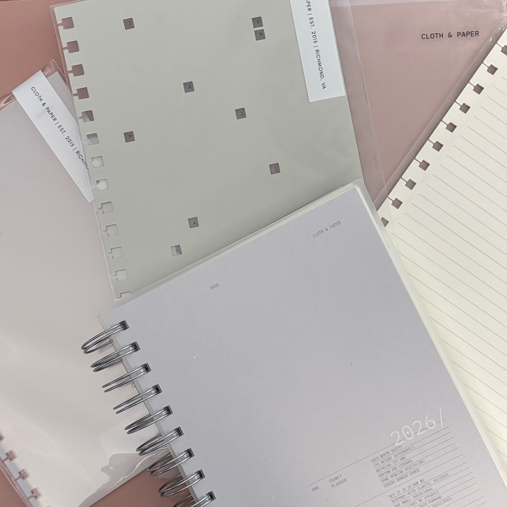 Cloth & Paper Nov 2025 Intention Box Spiral Set